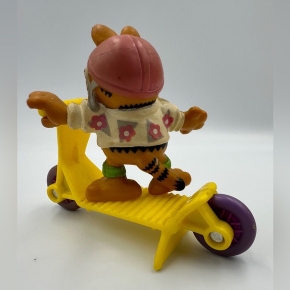 Lot of 3 Vintage Garfield McDonald's 1988 Toy Figure Collectible Happy Meal Toys - Picture 3 of 9